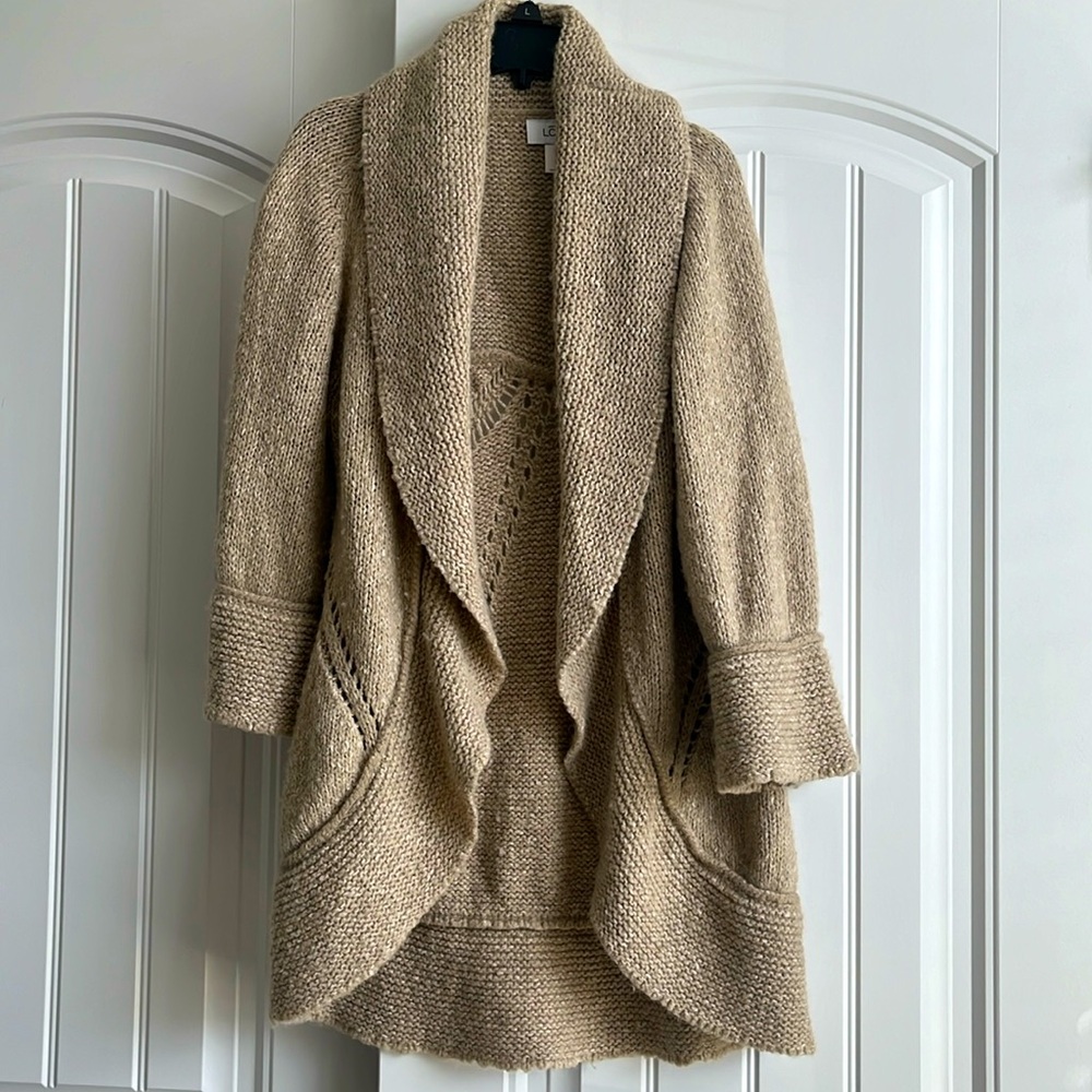 Last chance!🎉Loft open cardigan size small.93% off retail. Final price.